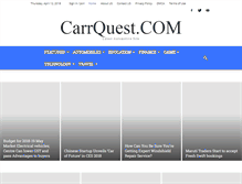 Tablet Screenshot of carrquest.com